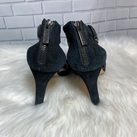 Louise Et Cie Olivia Peep Toe Booties Size… - Picture 5 of 7